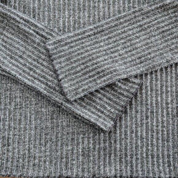 Cropped ribbed crewneck top grey size XS - Picture 8 of 13